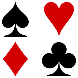 Playing card suits