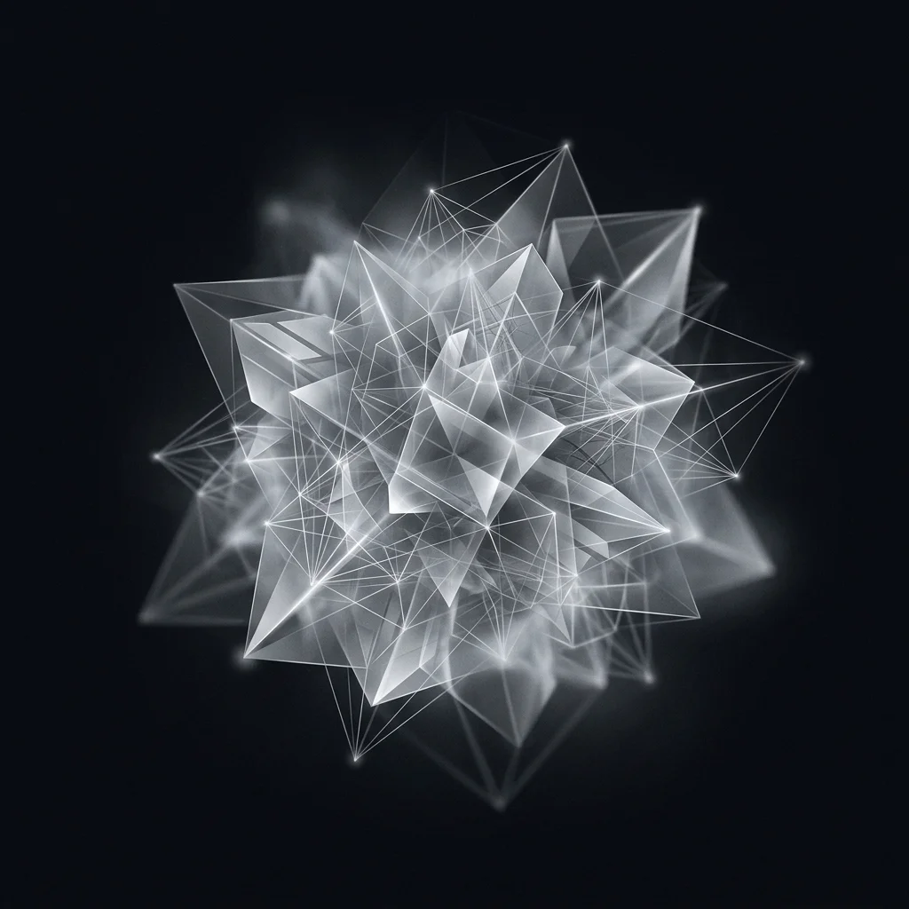 Translucent geometric form